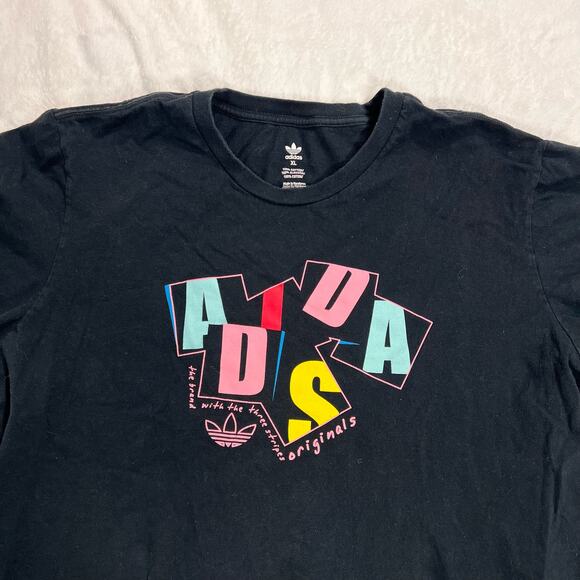 ADIDAS Originals Logo Shirt XL Pastels - Picture 2 of 7